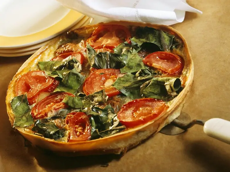 Quiche mit Gemüse