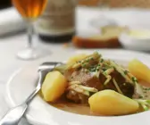 Hähnchen mit Apfel-Sauce