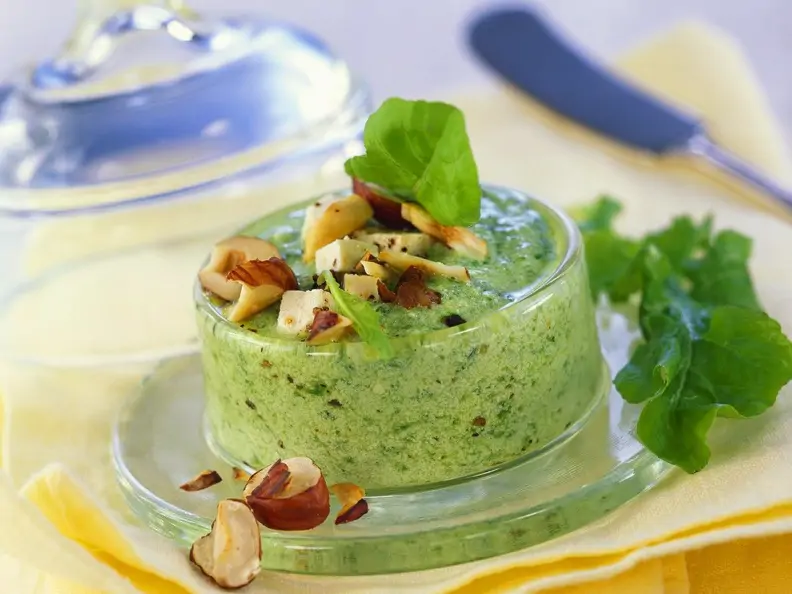 Tofucreme mit Rucola