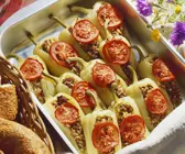 Paprika mit Hachfleischfüllung