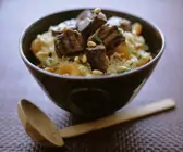 Couscoussalat mit Rindfleisch