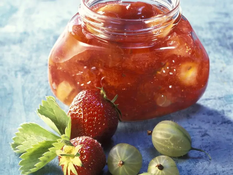 Erdbeer-Stachelbeer-Marmelade