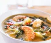 Kokos-Garnelensuppe