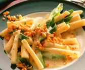Spargel-Linsengemüse