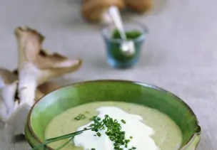Pilzcremesuppe