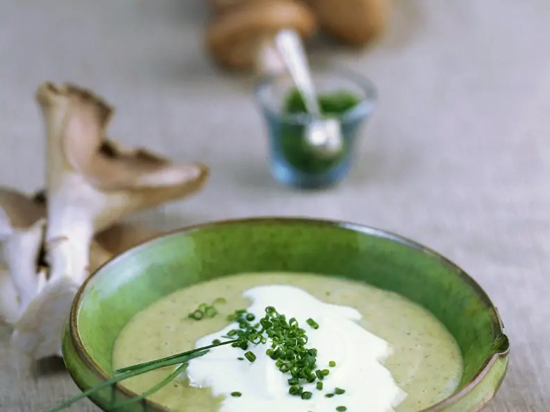 Pilzcremesuppe