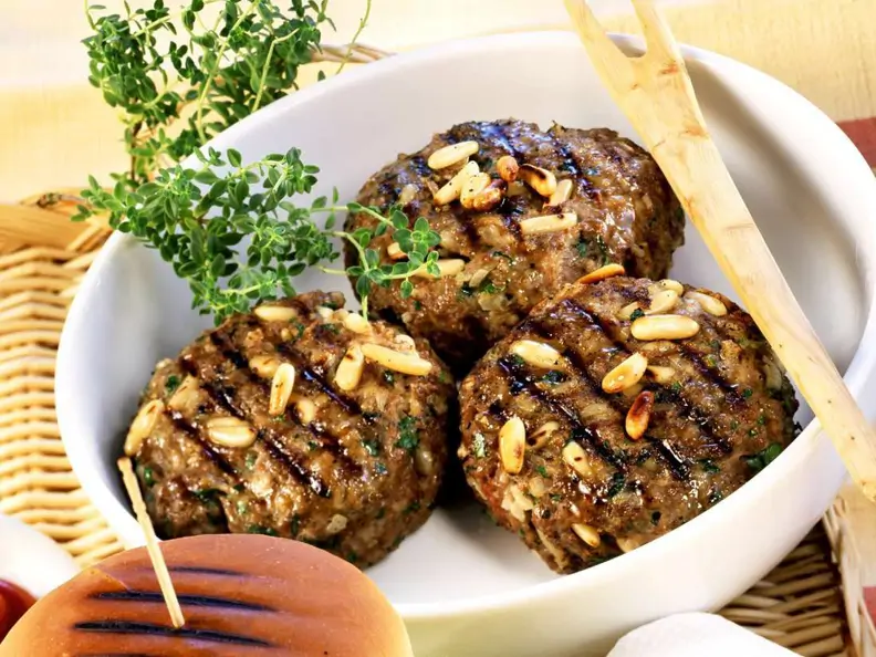 Frikadellen mit Parmesan