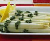 Spargel mit Bärlauchpesto