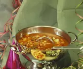 Kichererbsensuppe mit Gemüse
