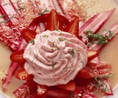 Erdbeermousse