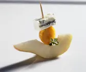 Birnen-Käse-Häppchen