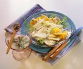 Obstsalat mit Fenchel
