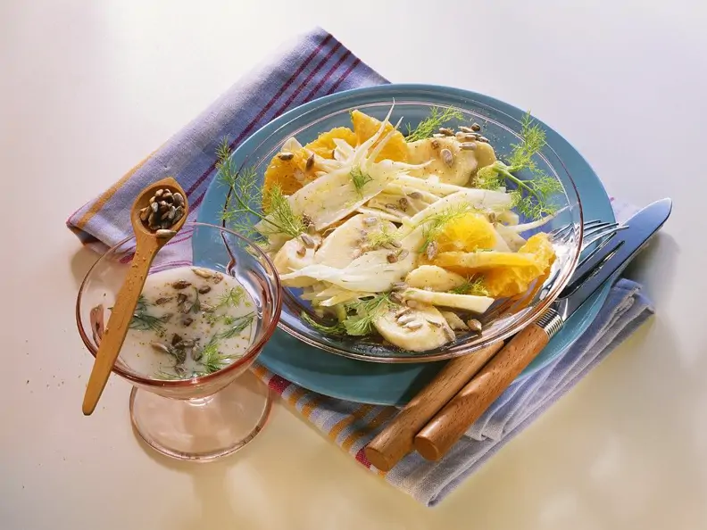 Obstsalat mit Fenchel