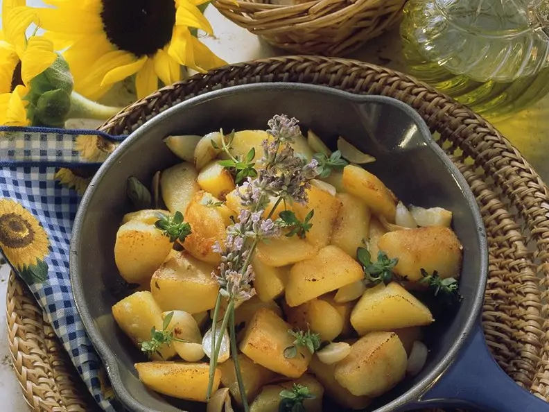 Bratkartoffeln aus Pellkartoffeln
