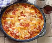 Tomaten-Ricotta-Lasagne