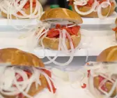 Brötchen mit Seelachs