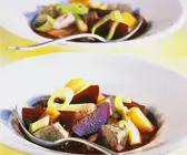 Rindfleischeintopf mit Gemüse