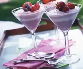 Quarkcreme mit Beeren