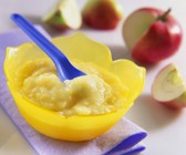 Reisbrei mit Apfel