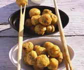 Frittierte Stockfischbällchen