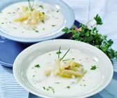 Kartoffelsuppe mit Wachsbohnen