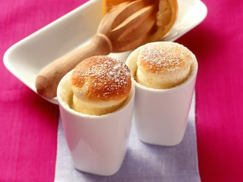 Zitronensoufflé