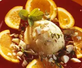 Orangensorbet