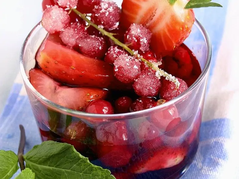 Rotwein-Beeren