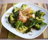 Kaninchen mit Gemüse