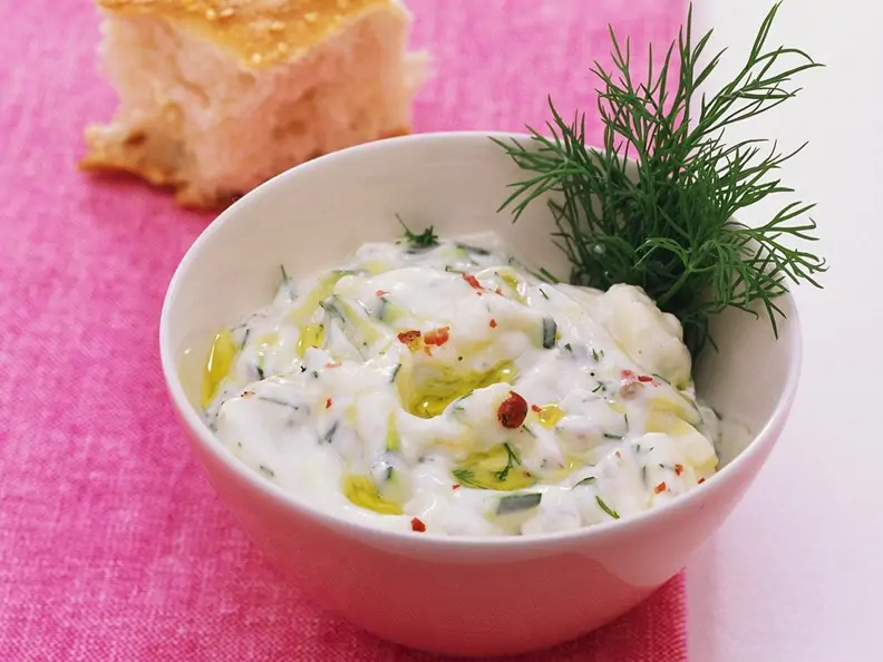 Joghurt-Zucchinicreme