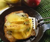 Überbackene Putenschnitzel