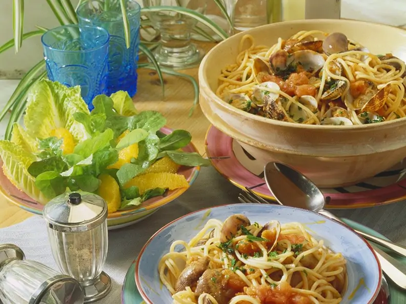 Spaghetti vongole