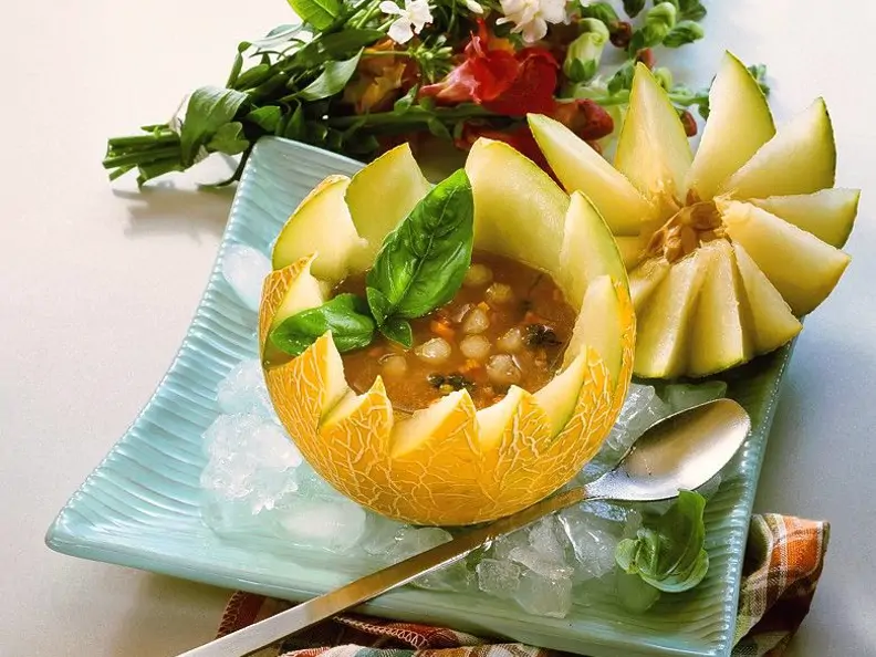 Melonensuppe
