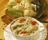 Blumenkohlcremesuppe ohne Kartoffeln