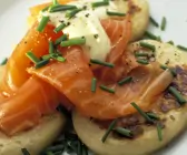 Blinis mit Räucherlachs