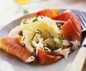 Marinierter Fenchel mit Schinken