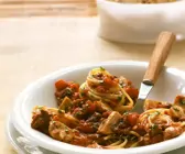 Nudeln mit Hackfleischsauce
