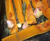 Kürbis aus dem Ofen