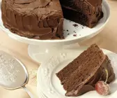 Schokoladenkuchen mit Schokoladen-Sahne-Creme