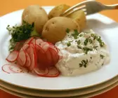 Kartoffeln mit Quark