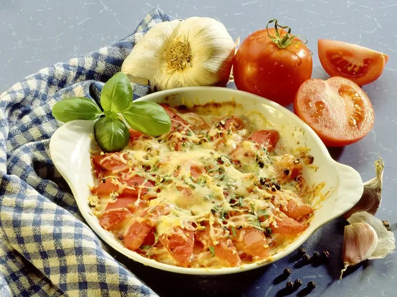 Gratinierte Tomaten