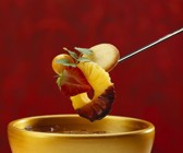 Schokofondue mit Obst