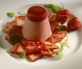 Erdbeermousse