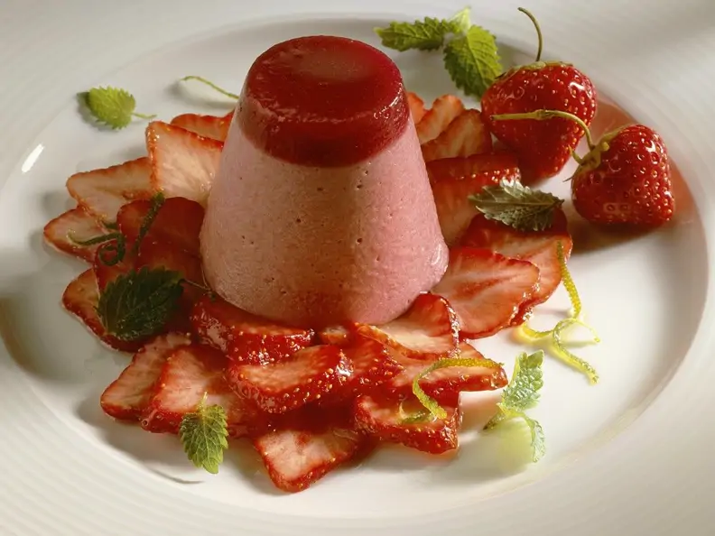 Erdbeermousse