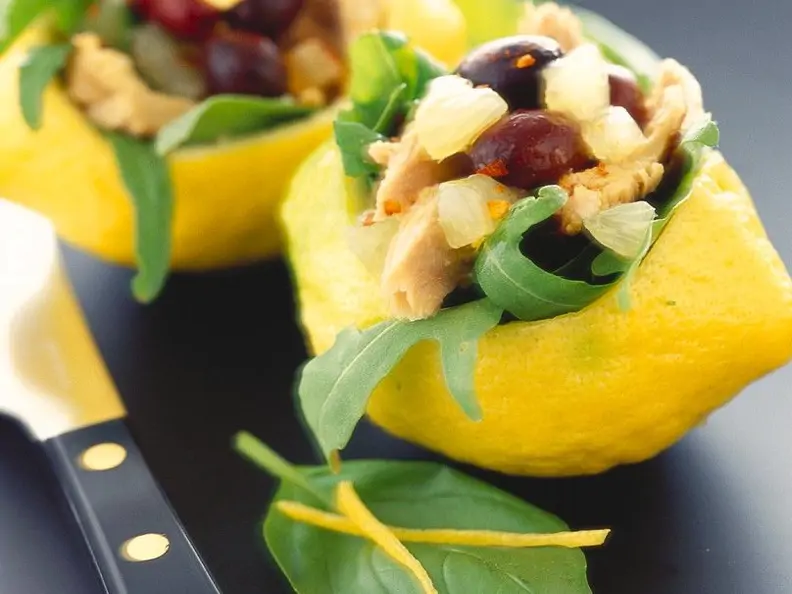 Thunfisch-Zitronensalat