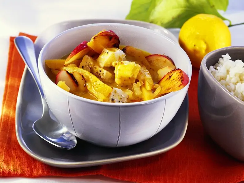 Fruchtiges Fischragout