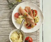Fisch mit Kartoffelpüree