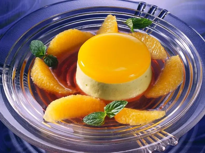 Orangenflan