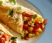 Crepes mit Peperonata