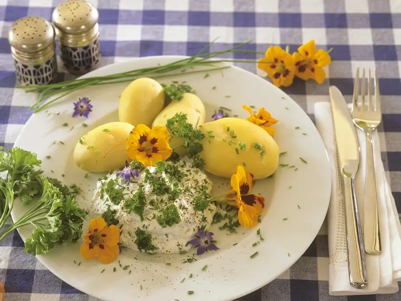Kartoffeln mit Quark